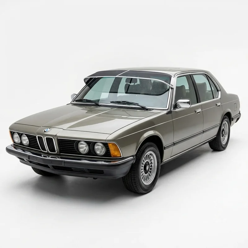 Premium Mesh Windscreen Sunvisor for BMW 733i (1978 - 1984)
