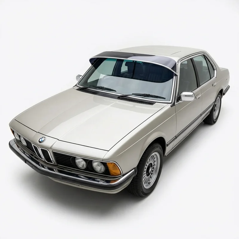Tinted Acrylic Windscreen Sunvisor for BMW 733i (1978 - 1984)
