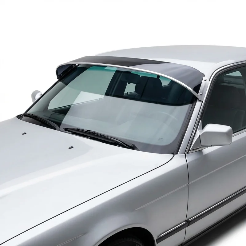 Tinted Acrylic Windscreen Sunvisor for BMW 735i (1985 - 1992)