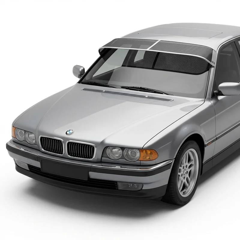 Premium Mesh Windscreen Sunvisor for BMW 740i (1993 - 2022)