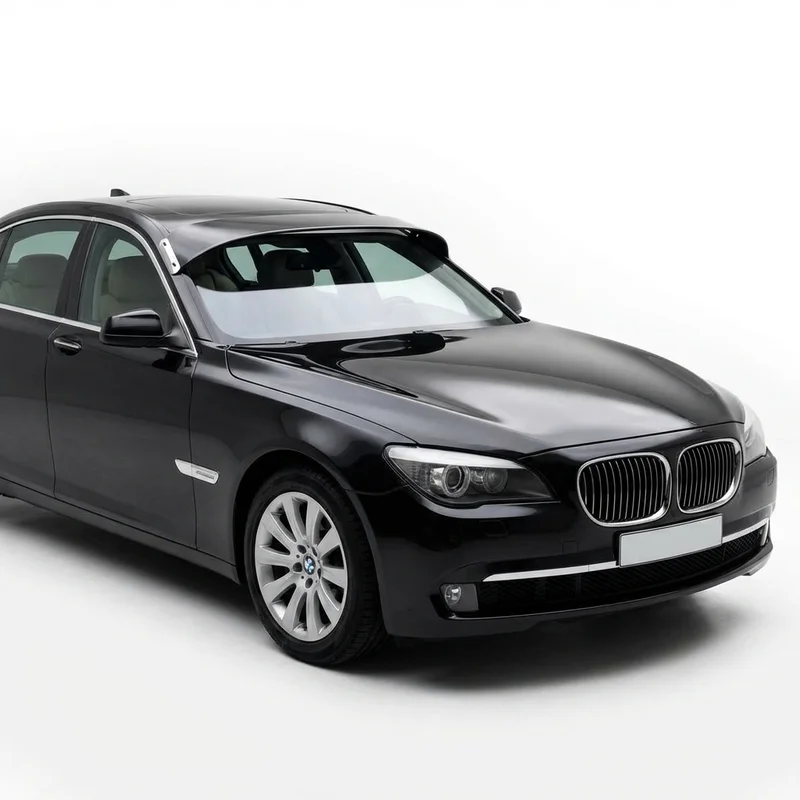 Tinted Acrylic Windscreen Sunvisor for BMW 740Ld xDrive (2015 - 2015)