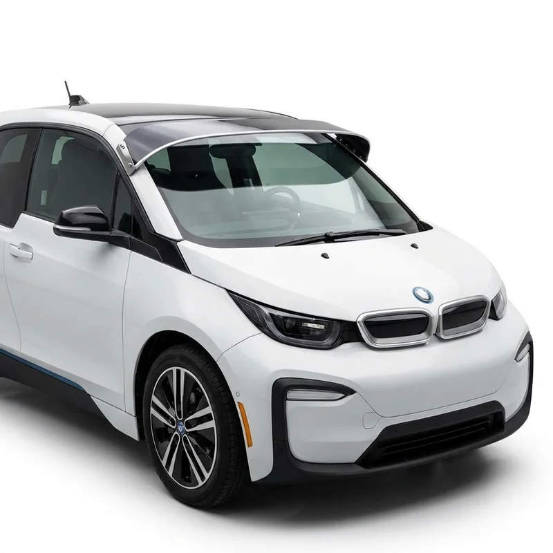 Tinted Acrylic Windscreen Sunvisor for BMW i3s (2018 - 2022)