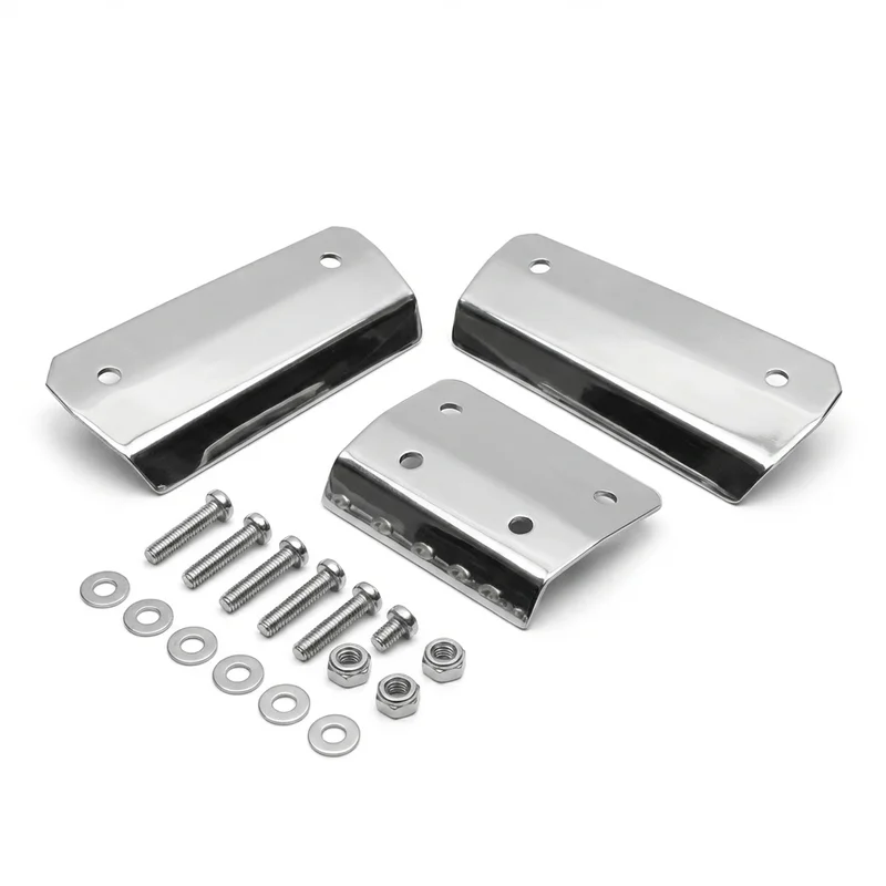 Stainless Steel Mounting Bracket Kit for Bricklin SV-1 (1974 - 1976)