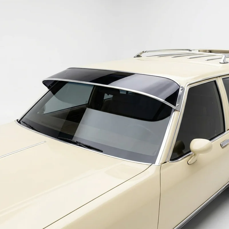 Tinted Acrylic Windscreen Sunvisor for Buick Estate Wagon (1970 - 1983)