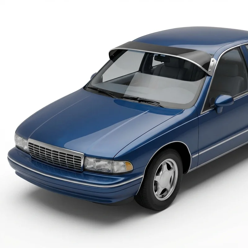 Tinted Acrylic Windscreen Sunvisor for Buick Roadmaster (1957 - 1996)