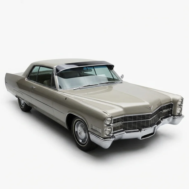 Tinted Acrylic Windscreen Sunvisor for Cadillac Calais (1965 - 1976)