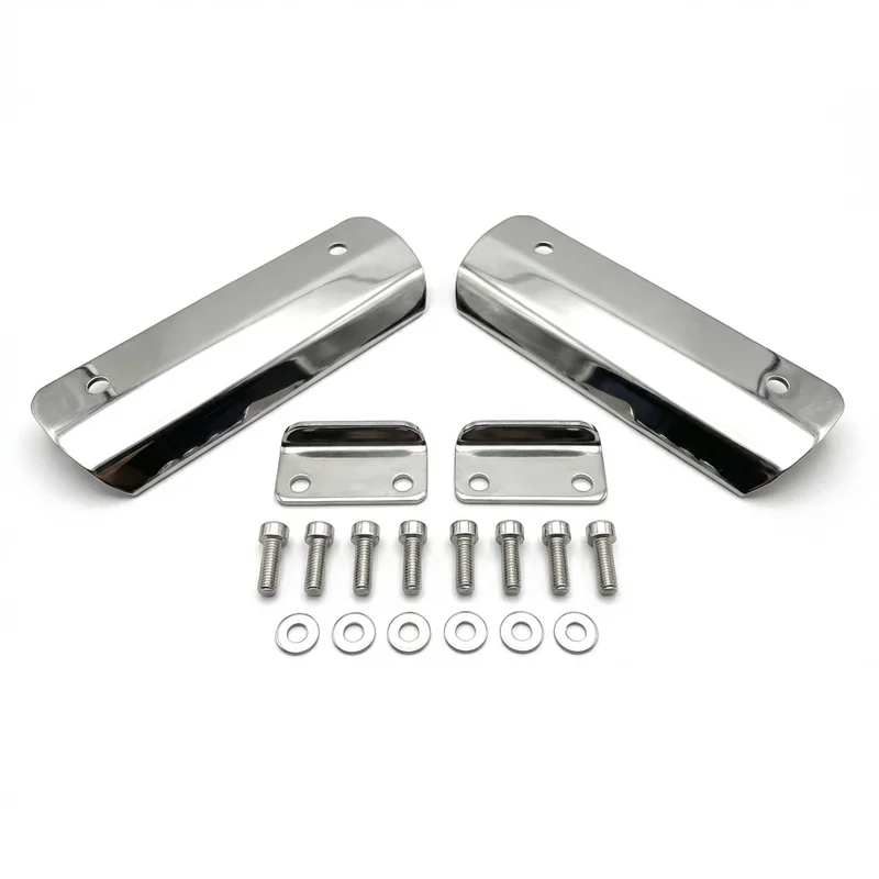 Stainless Steel Mounting Bracket Kit for Cadillac Cimarron (1982 - 1988)