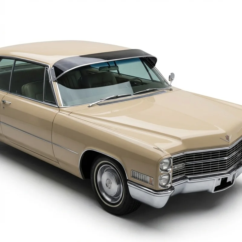 Tinted Acrylic Windscreen Sunvisor for Cadillac DeVille (1957 - 2005)