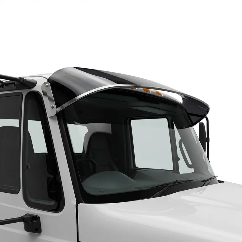 Tinted Acrylic Windscreen Sunvisor for Caterpillar CT660 (2012 - 2017)
