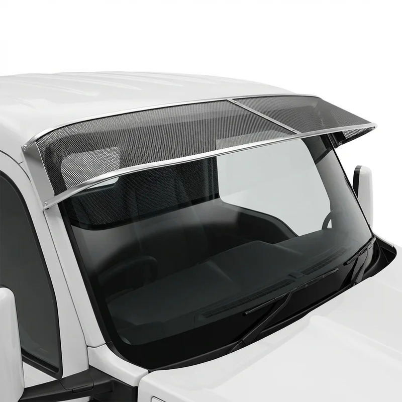 Premium Mesh Windscreen Sunvisor for Caterpillar CT680 (2016 - 2017)
