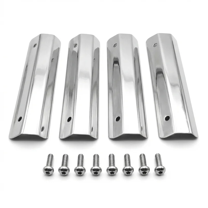 Stainless Steel Mounting Bracket Kit for Checker A11E (1970 - 1974)