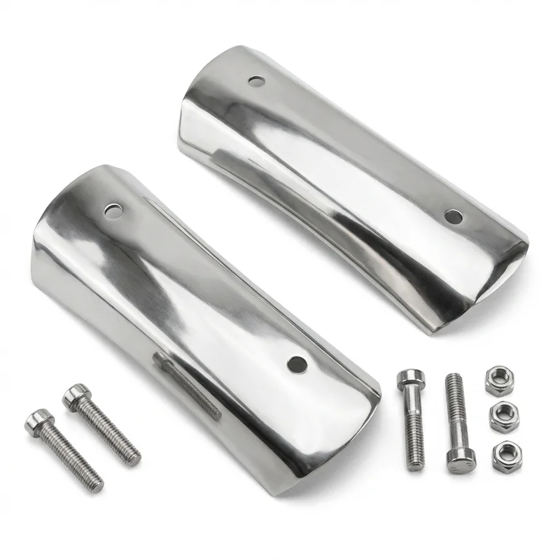 Stainless Steel Mounting Bracket Kit for Checker Aerobus (1970 - 1974)