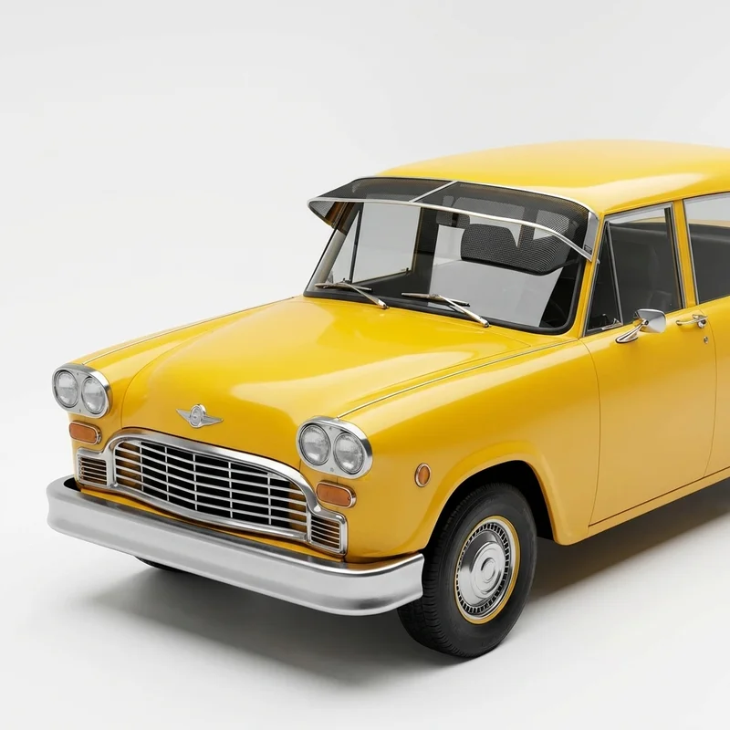 Premium Mesh Windscreen Sunvisor for Checker Taxicab (1970 - 1974)