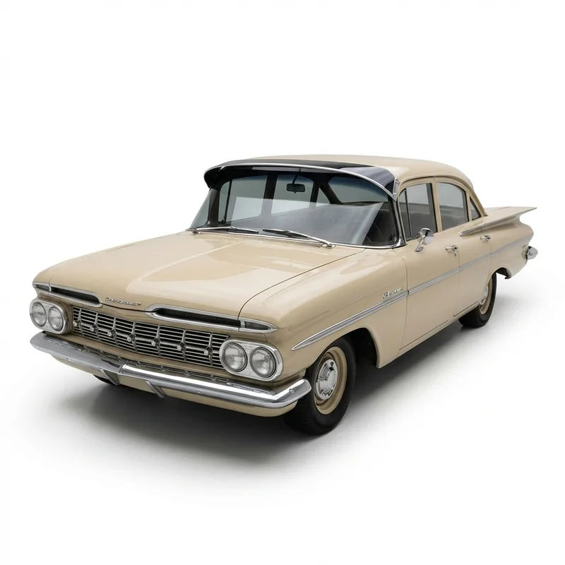 Tinted Acrylic Windscreen Sunvisor for Chevrolet Biscayne (1958 - 1972)