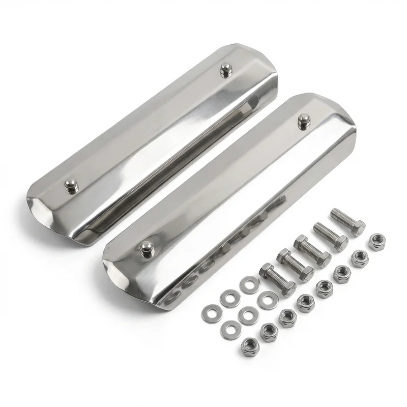 Stainless Steel Mounting Bracket Kit for Chevrolet Brookwood (1958 - 1972)