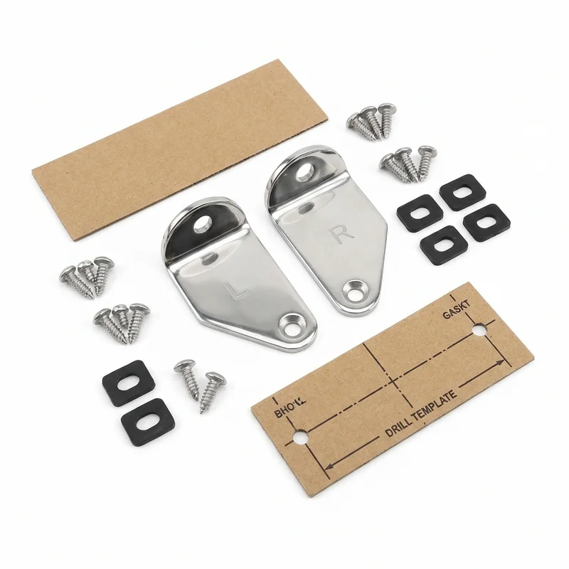 Stainless Steel Mounting Bracket Kit for Chevrolet C20 Pickup (1960 - 1974)