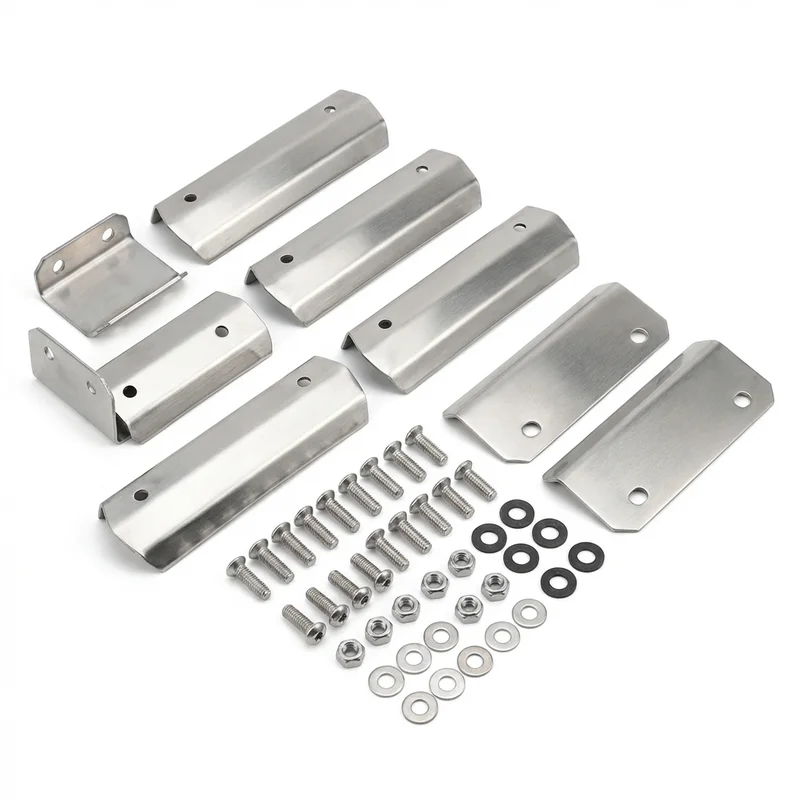 Stainless Steel Mounting Bracket Kit for Chevrolet C20 Suburban (1967 - 1986)