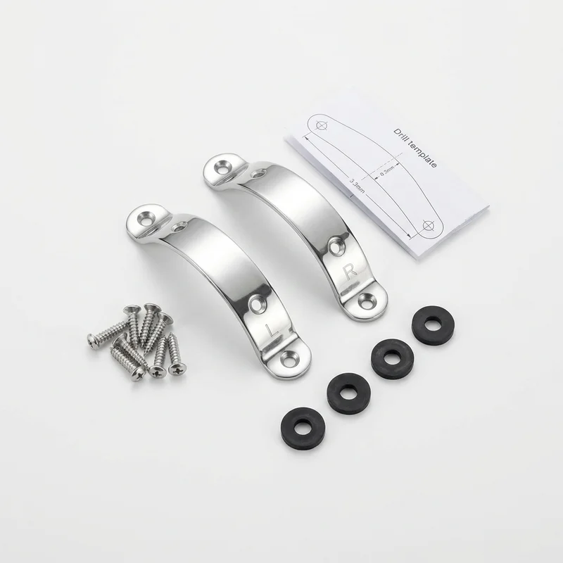 Stainless Steel Mounting Bracket Kit for Chevrolet C6500 Kodiak (1997 - 2009)