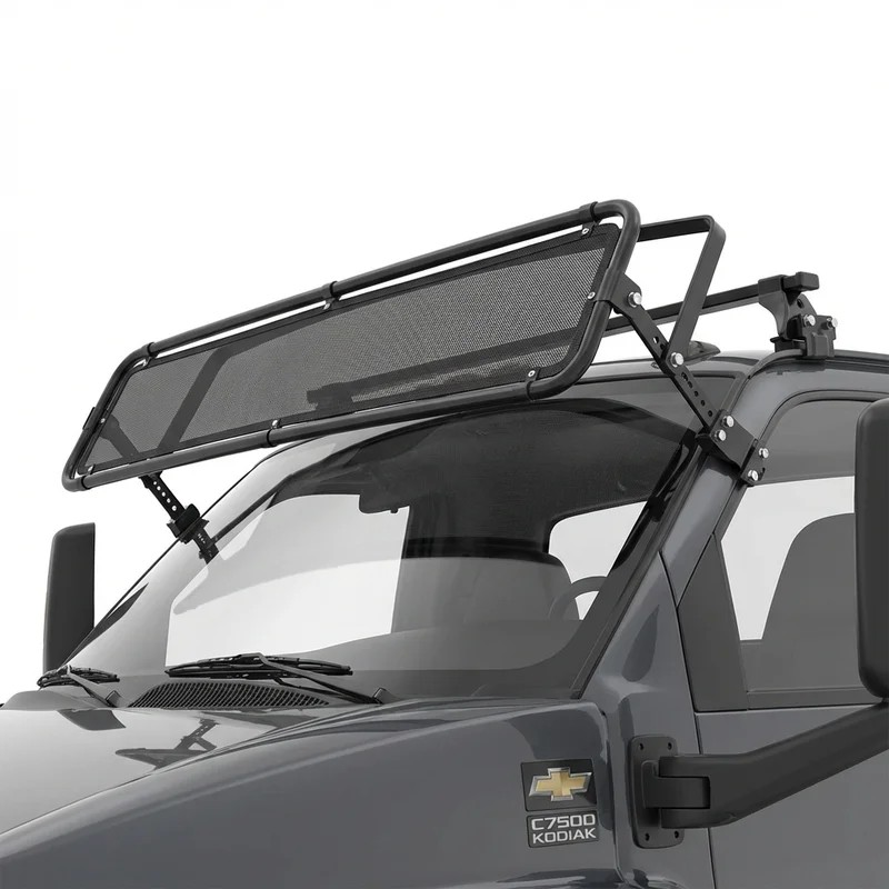 Premium Mesh Windscreen Sunvisor for Chevrolet C7500 Kodiak (1997 - 2009)