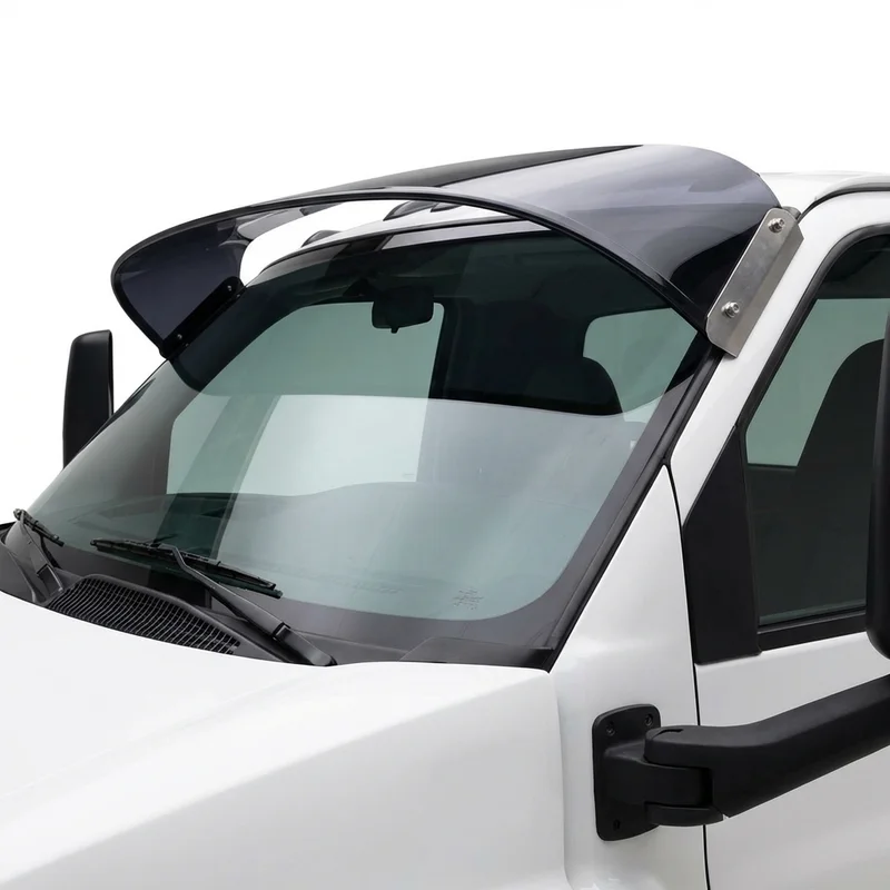 Tinted Acrylic Windscreen Sunvisor for Chevrolet C7500 Kodiak (1997 - 2009)
