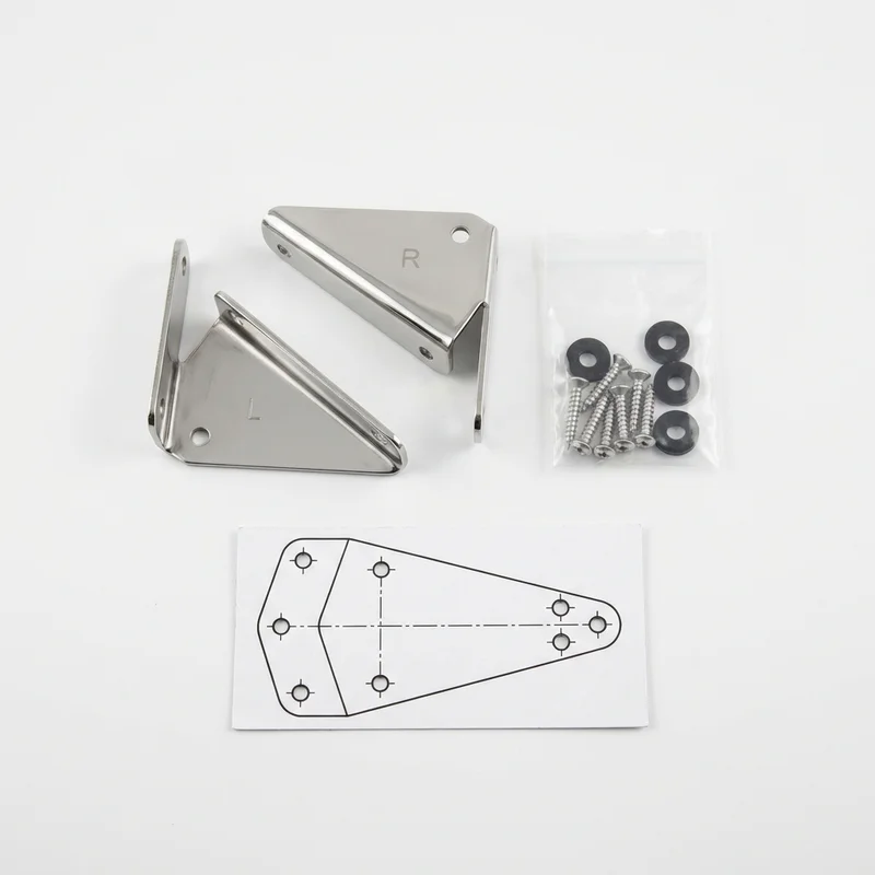Stainless Steel Mounting Bracket Kit for Chevrolet Celebrity (1982 - 1990)