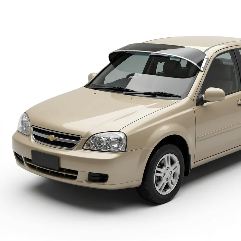 Tinted Acrylic Windscreen Sunvisor for Chevrolet Chevy Monza (2003 - 2003)