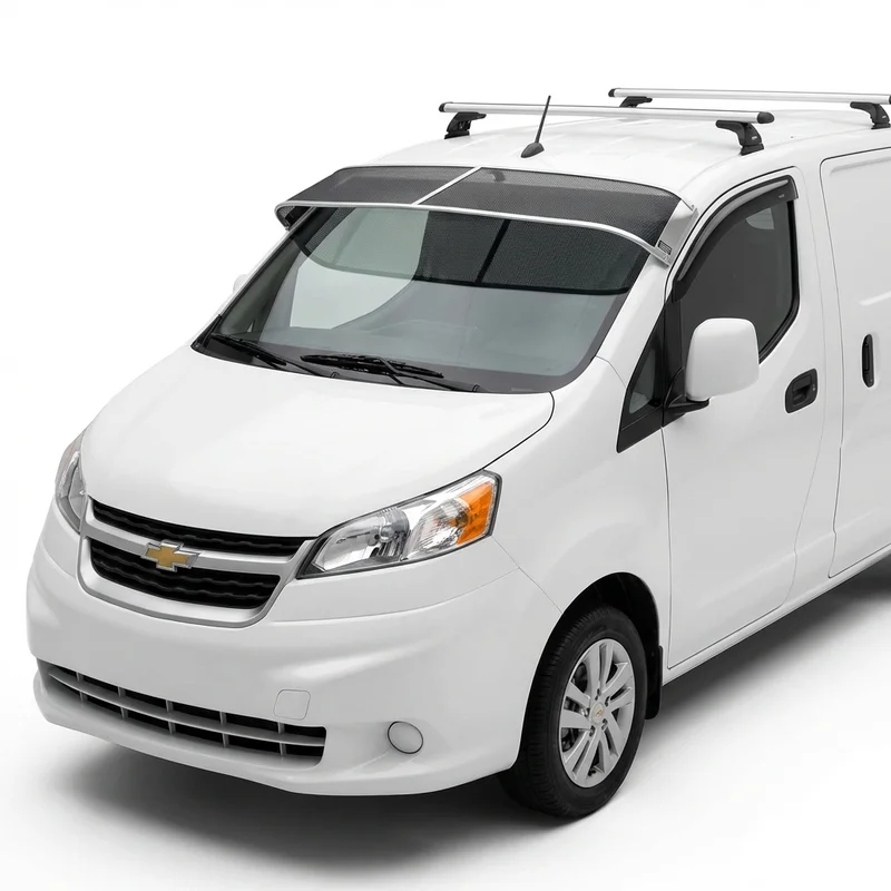 Premium Mesh Windscreen Sunvisor for Chevrolet City Express (2015 - 2018)