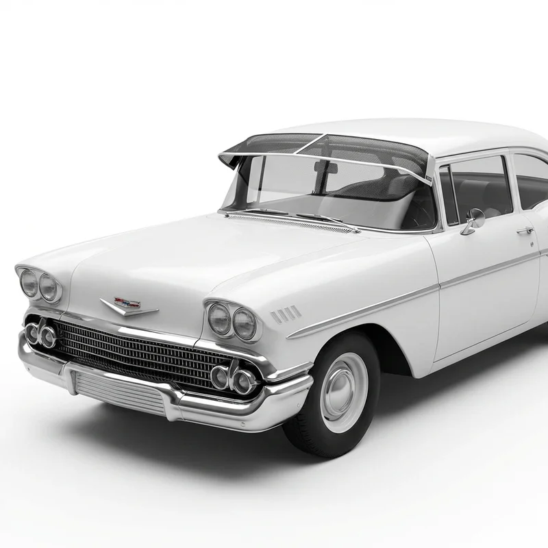 Premium Mesh Windscreen Sunvisor for Chevrolet Del Ray (1958 - 1958)