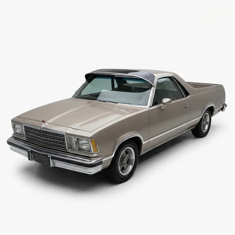 Tinted Acrylic Windscreen Sunvisor for Chevrolet El Camino (1970 - 1987)