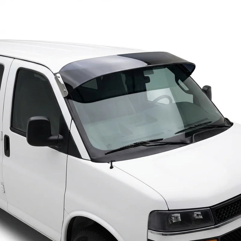 Tinted Acrylic Windscreen Sunvisor for Chevrolet Express 3500 (1996 - 2025)