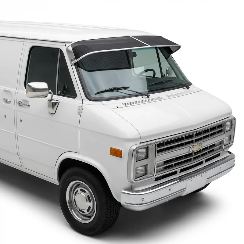 Premium Mesh Windscreen Sunvisor for Chevrolet G20 Van (1967 - 1974)