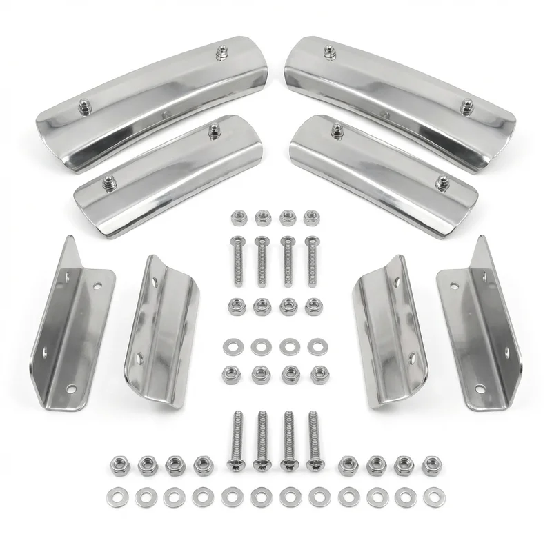 Stainless Steel Mounting Bracket Kit for Chevrolet K10 Suburban (1967 - 1986)