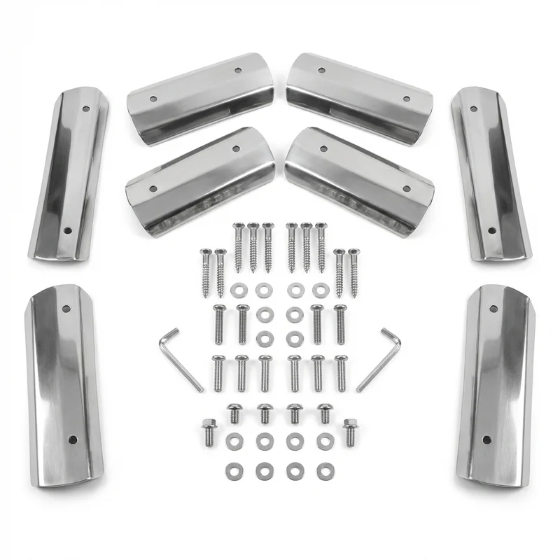 Stainless Steel Mounting Bracket Kit for Chevrolet K20 Suburban (1967 - 1986)