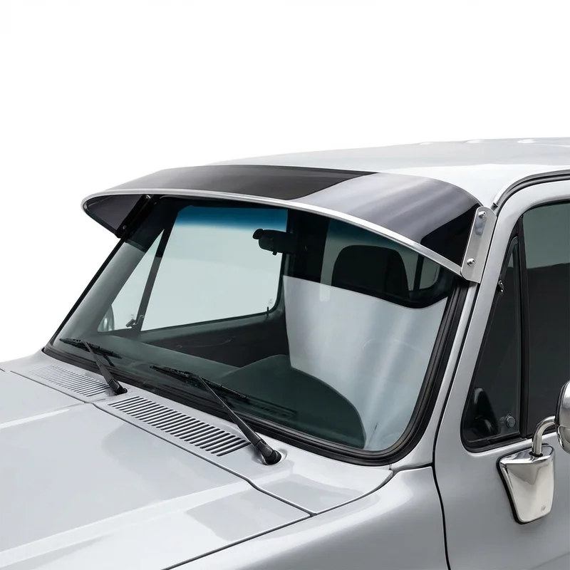 Tinted Acrylic Windscreen Sunvisor for Chevrolet K20 Suburban (1967 - 1986)