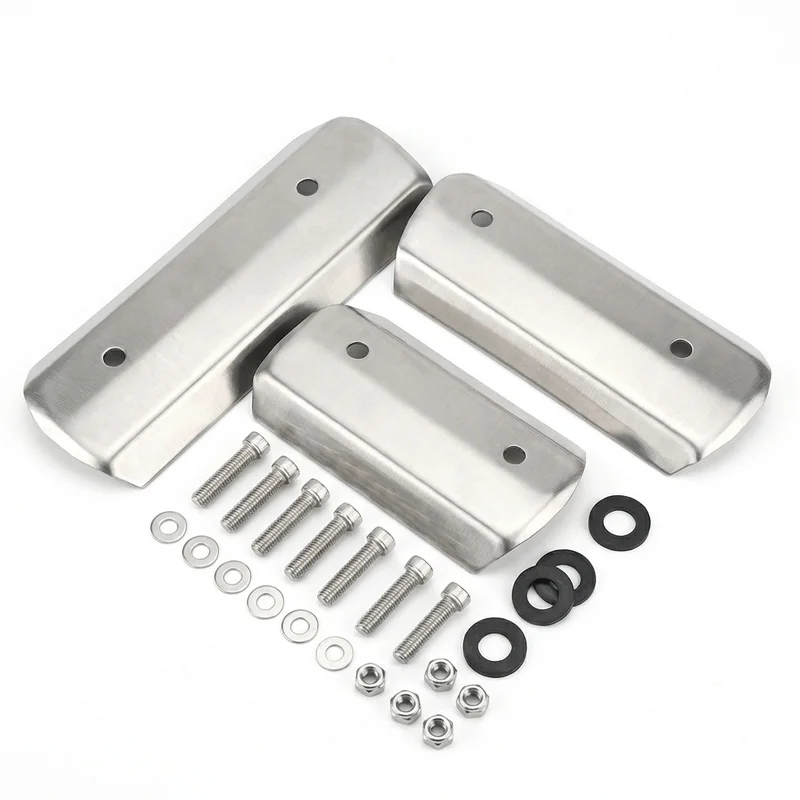 Stainless Steel Mounting Bracket Kit for Chevrolet K30 Pickup (1968 - 1974)