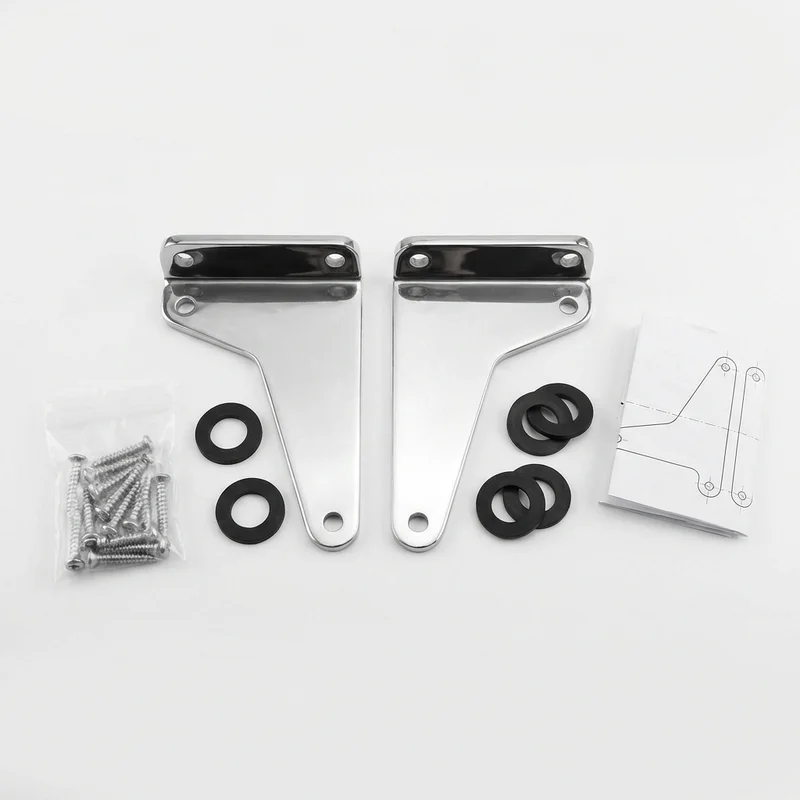 Stainless Steel Mounting Bracket Kit for Chevrolet LCF 5500HD (2017 - 2022)