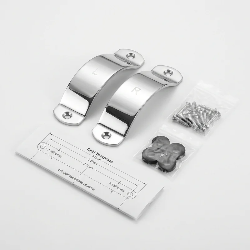 Stainless Steel Mounting Bracket Kit for Chevrolet Lumina (1990 - 2001)