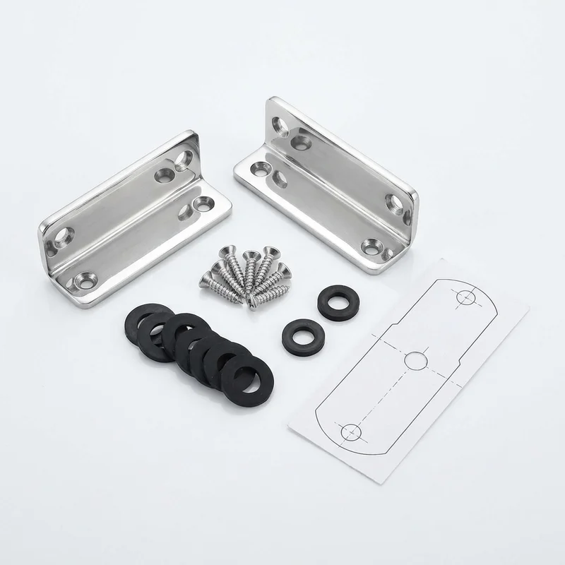 Stainless Steel Mounting Bracket Kit for Chevrolet Lumina Van (1995 - 1996)