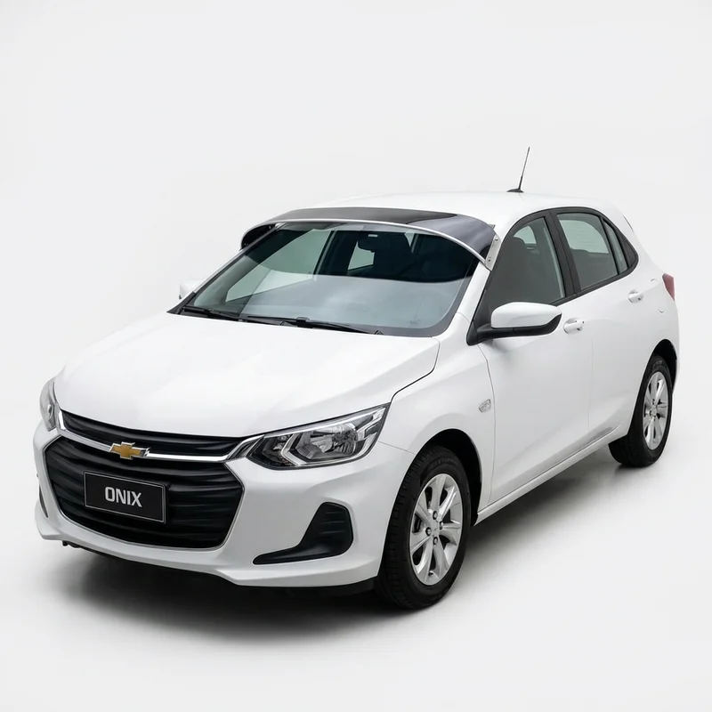 Tinted Acrylic Windscreen Sunvisor for Chevrolet Onix (2021 - 2021)