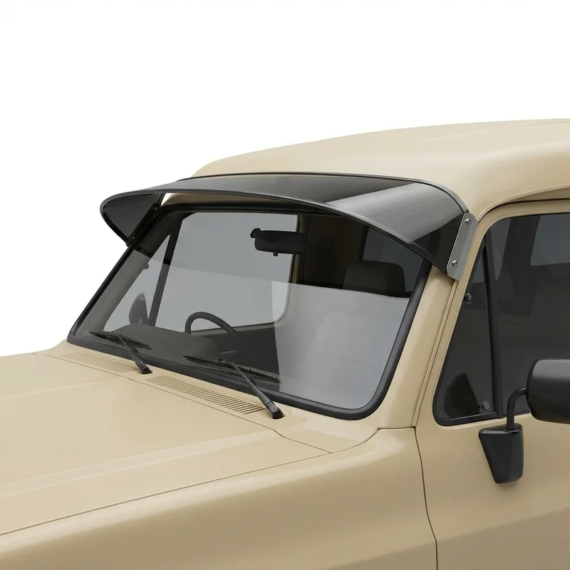 Tinted Acrylic Windscreen Sunvisor for Chevrolet P20 (1975 - 1989)