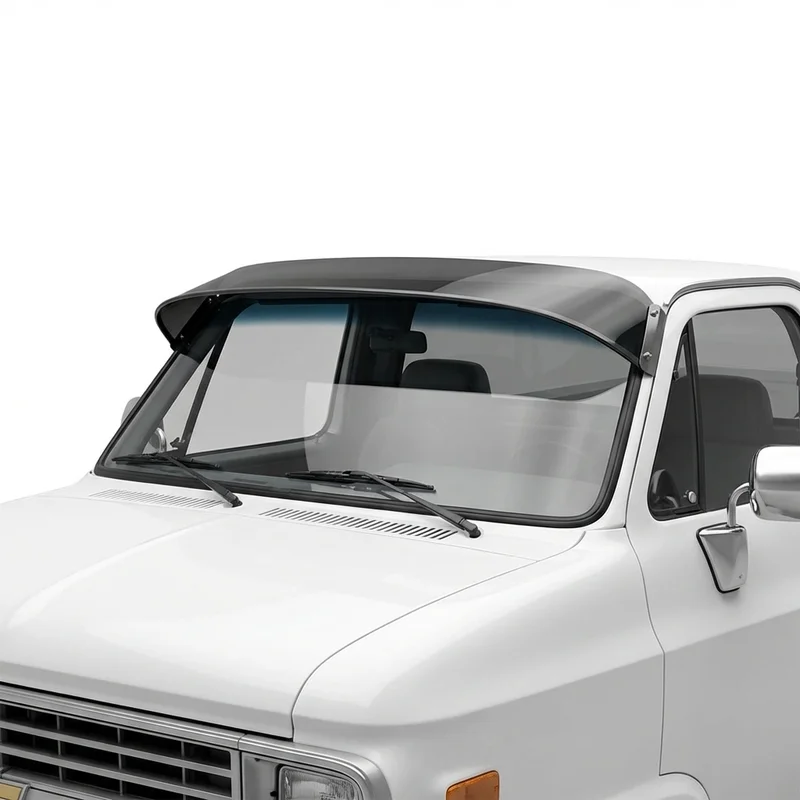 Tinted Acrylic Windscreen Sunvisor for Chevrolet P60 (1992 - 1996)