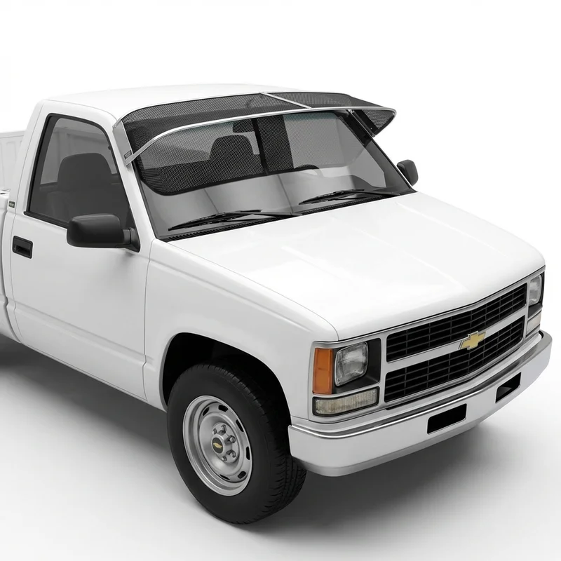 Premium Mesh Windscreen Sunvisor for Chevrolet R20 (1987 - 1988)