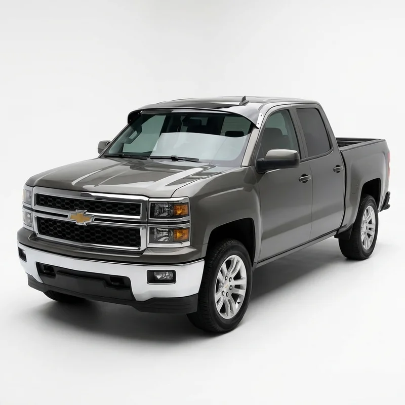 Tinted Acrylic Windscreen Sunvisor for Chevrolet Silverado 1500 (1999 - 2025)