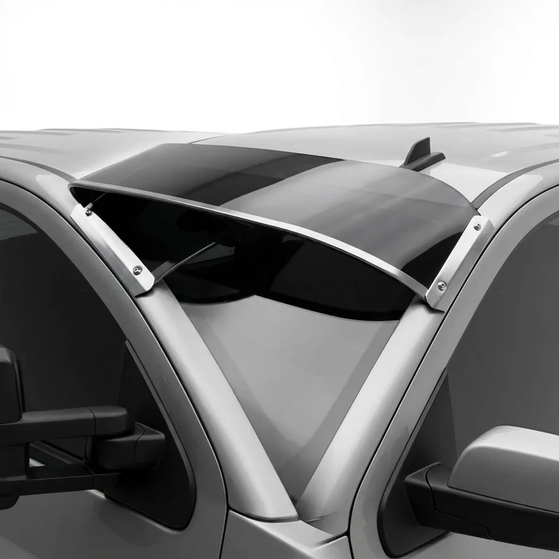 Tinted Acrylic Windscreen Sunvisor for Chevrolet Silverado 3500 HD (2007 - 2025)