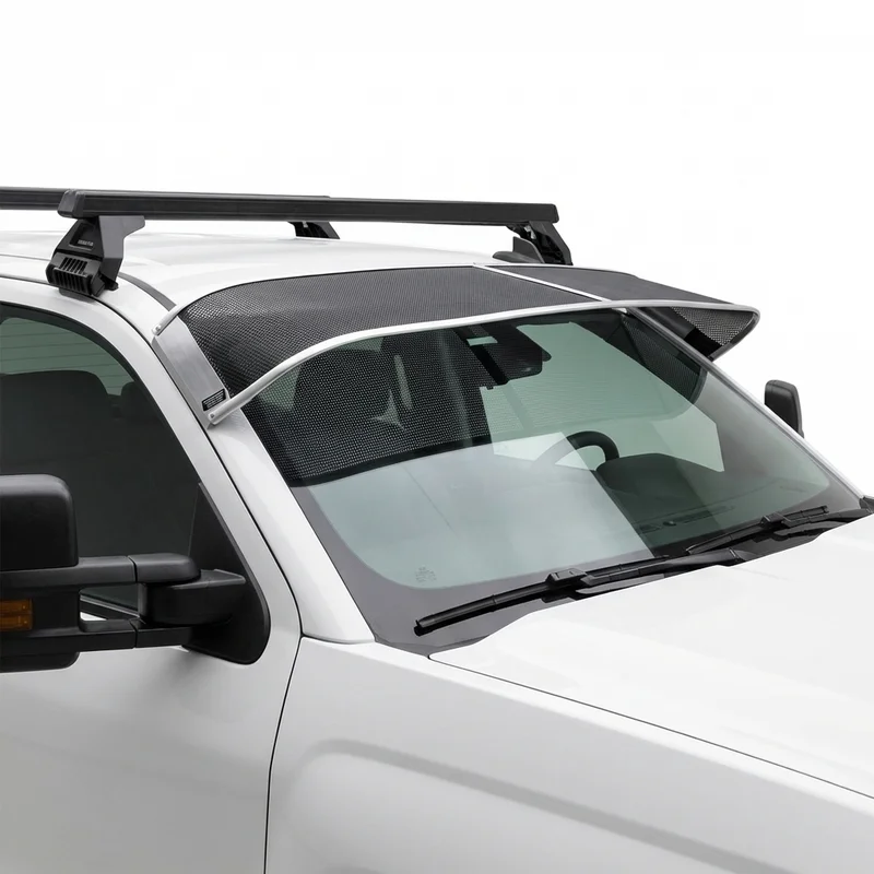 Premium Mesh Windscreen Sunvisor for Chevrolet Silverado 3500 (2001 - 2018)