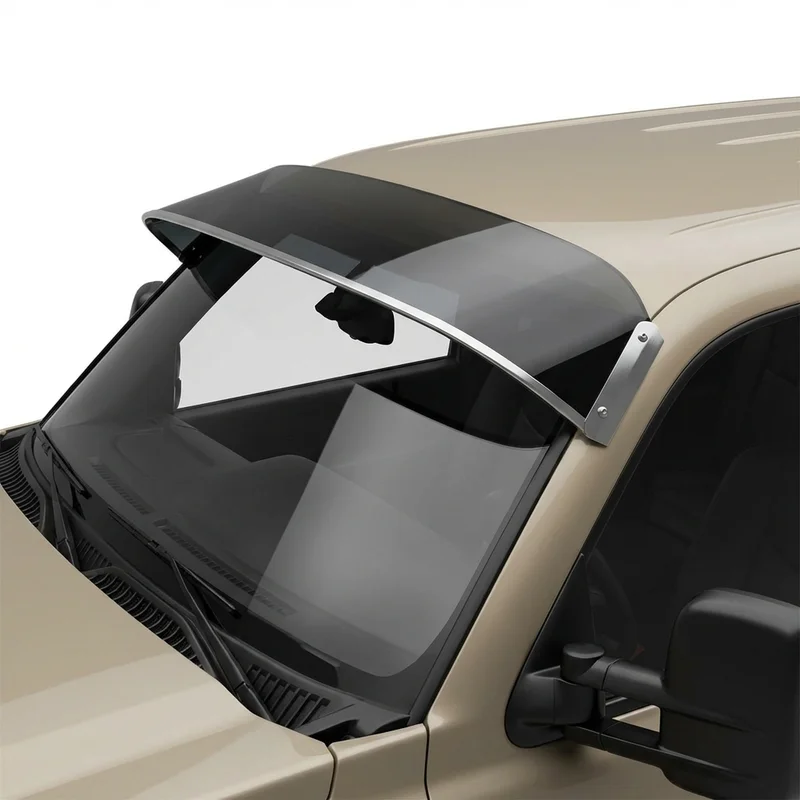 Tinted Acrylic Windscreen Sunvisor for Chevrolet Silverado 3500 (2001 - 2018)