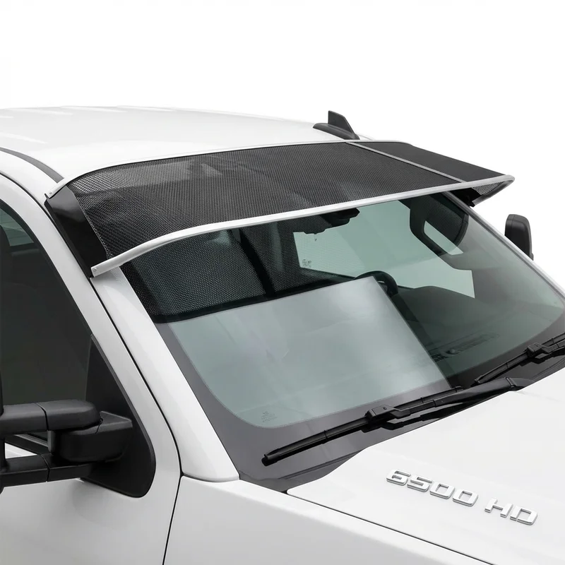 Premium Mesh Windscreen Sunvisor for Chevrolet Silverado 6500 HD (2019 - 2023)