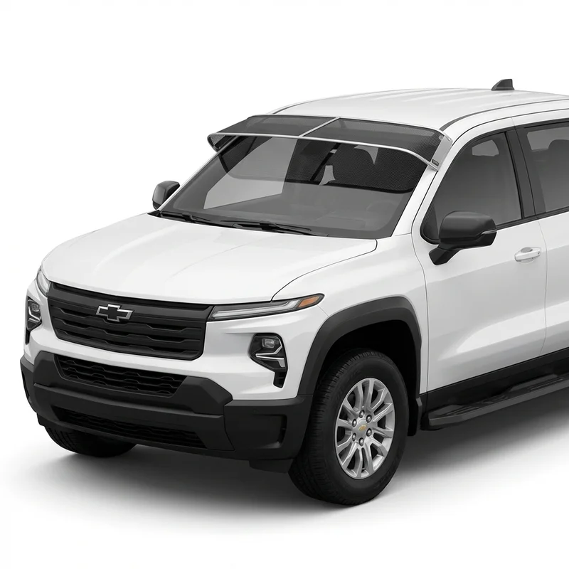 Premium Mesh Windscreen Sunvisor for Chevrolet Silverado EV (2024 - 2025)