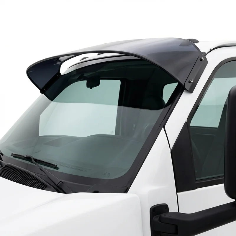 Tinted Acrylic Windscreen Sunvisor for Chevrolet T6500 (1997 - 2009)