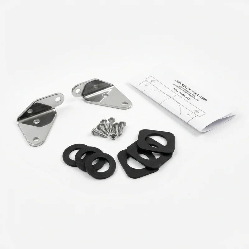 Stainless Steel Mounting Bracket Kit for Chevrolet Tigra (1999 - 1999)